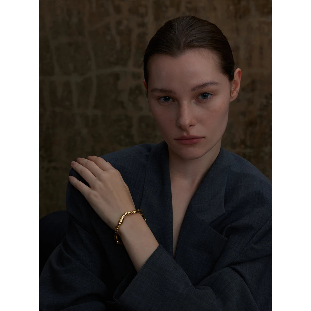 Pulseira Martelada de Aço Inoxidável. Pulseira Martelada Aço inox, Pulseira Minimalista, Pulseira Feminina, Pulseira Feminina de Aço Inox, Loja Acessora