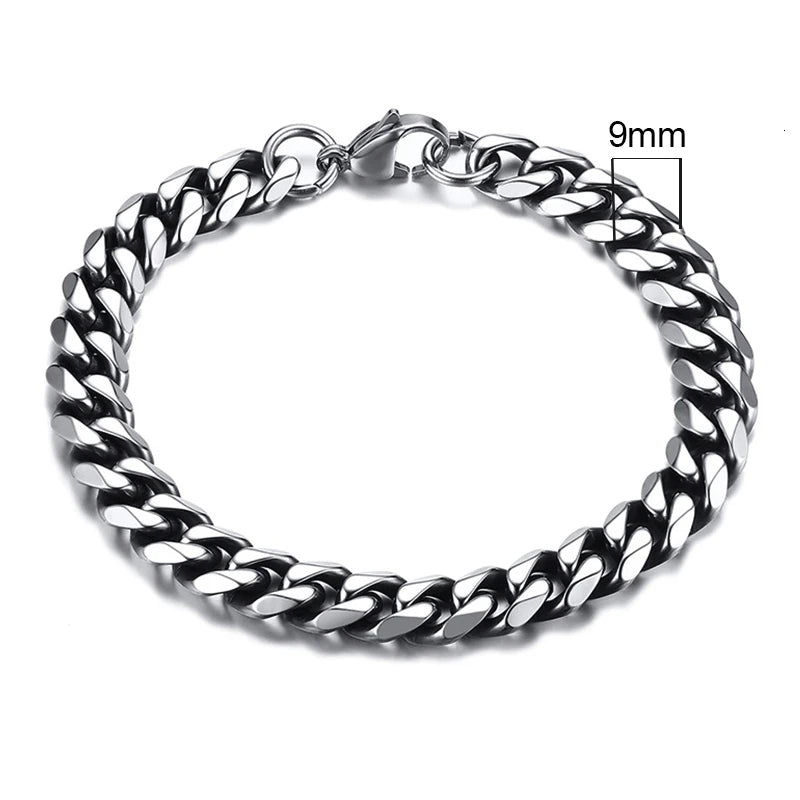 Pulseira em Aço Inoxidável, Pulseira de Aço Inox, Pulseira Masculina, Pulseira Prata, Pulseira Dourada, Pulseira de Aço Inoxidável, Loja Acessora