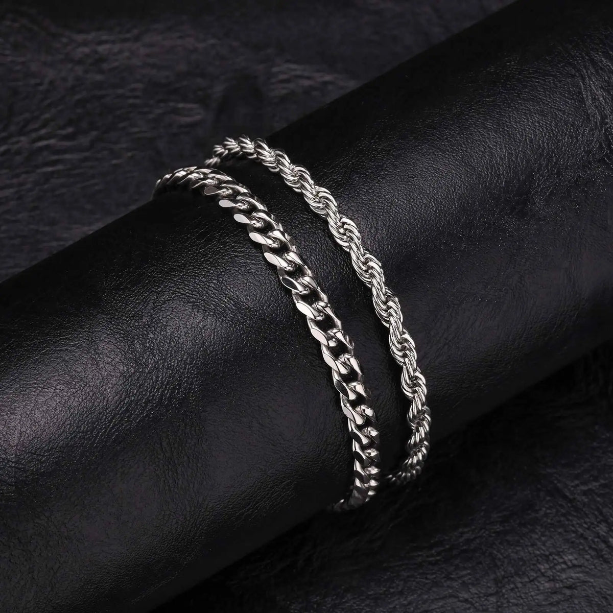 Pulseiras de Corrente em Aço inoxidável Masculinas, Pulseira em Aço Inox, Pulseira Masculina Prata, Pulseira Masculina Dourada, Pulseiras de Corrente Masculinas, Loja Acessora