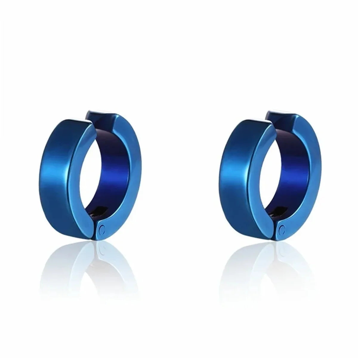 Brinco de Argola Sem Piercing em Aço Inoxidável 316L, Brinco de Argola, Brinco em Aço Inox, Brincos em Aço Inoxidável, Brincos Sem piercing, Loja Acessora