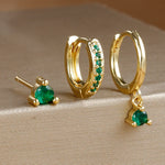 Conjunto de Brincos de Estrela Banhado a Ouro 18K, Conjunto de Brincos, Brinco de Estrela, Brinco de Estrela Banhado a ouro, Brinco banhado a ouro, Loja Acessora