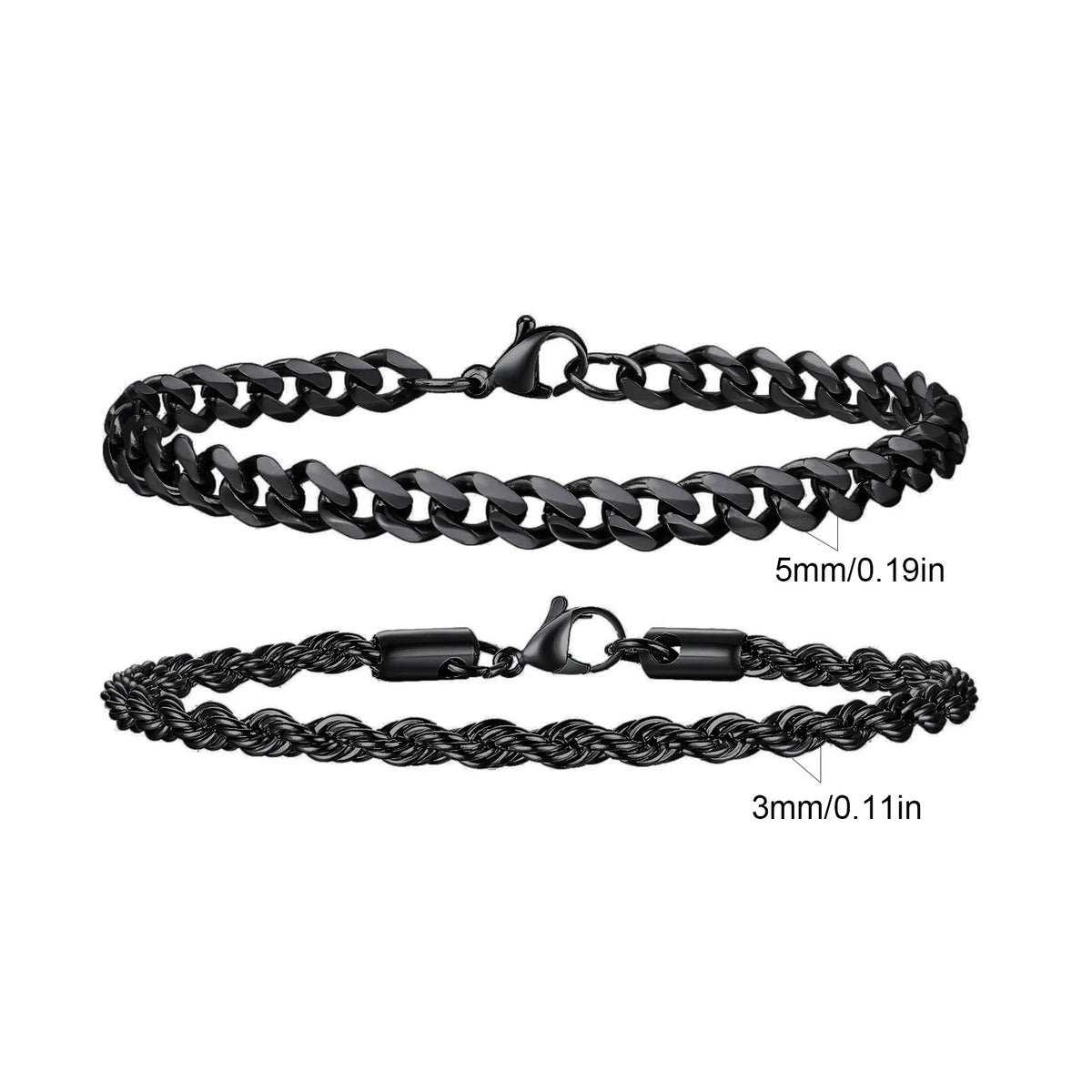 Pulseiras de Corrente em Aço inoxidável Masculinas, Pulseira em Aço Inox, Pulseira Masculina Prata, Pulseira Masculina Dourada, Pulseiras de Corrente Masculinas, Loja Acessora