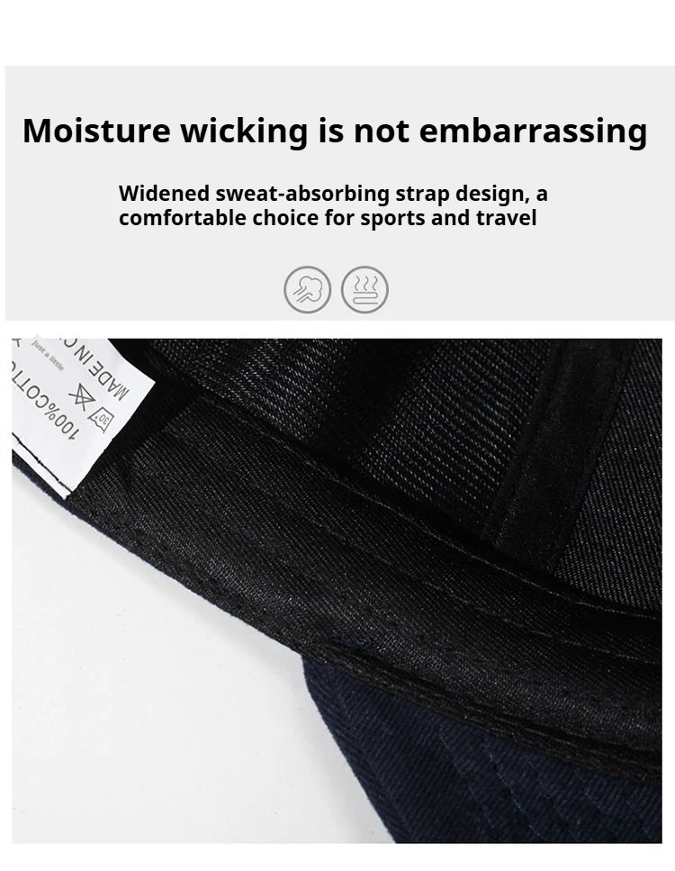 Boné de Beisebol Unissex com Bordado Elegante