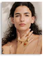 Yhpup na moda sol oceano charme pingente jóias artesanais ouro à prova dwaterproof água pvd banhado a aço inoxidável jóias de verão 2025 atacado