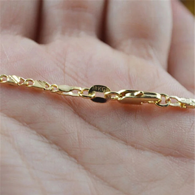 Corrente Unissex Dourado, Corrente Dourada 18k, Colar Unissex Dourado, Colar Minimalista, Corrente Minimalista, Corrente Minimalista Dourada, Loja Acessora