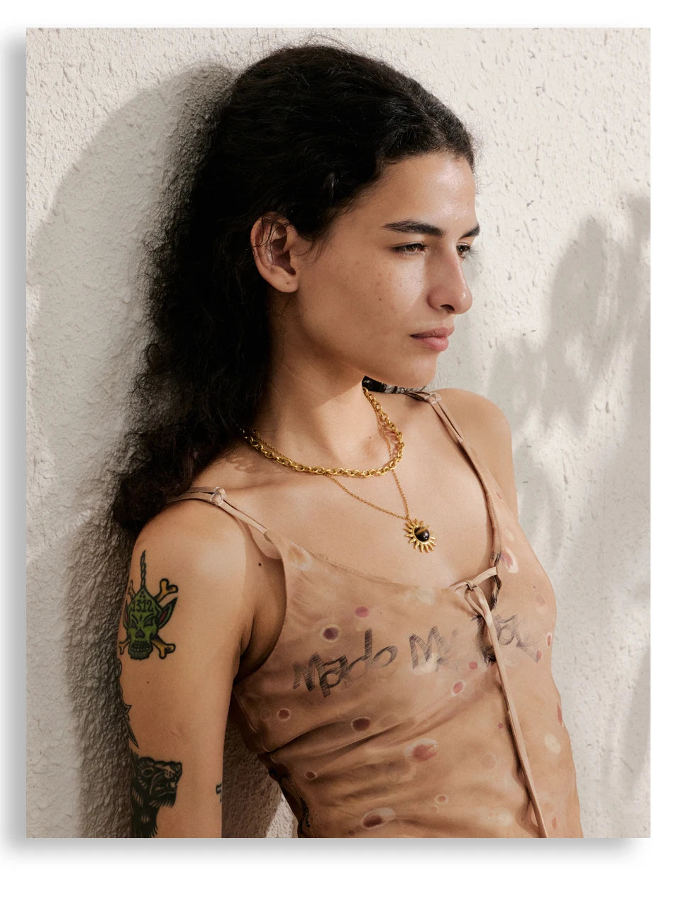 Yhpup na moda sol oceano charme pingente jóias artesanais ouro à prova dwaterproof água pvd banhado a aço inoxidável jóias de verão 2025 atacado