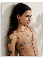 Yhpup na moda sol oceano charme pingente jóias artesanais ouro à prova dwaterproof água pvd banhado a aço inoxidável jóias de verão 2025 atacado