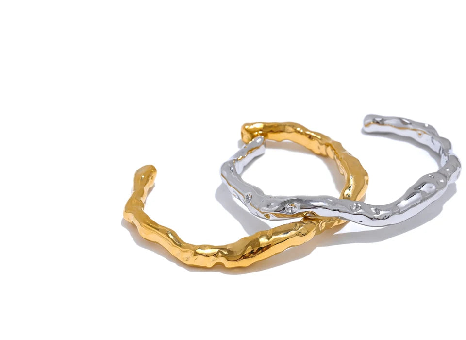 Pulseira Martelada de Aço Inoxidável. Pulseira Martelada Aço inox, Pulseira Minimalista, Pulseira Feminina, Pulseira Feminina de Aço Inox, Loja Acessora