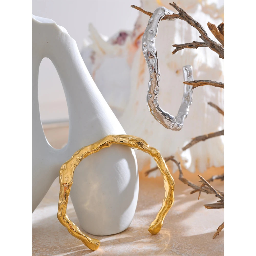 Pulseira Martelada de Aço Inoxidável. Pulseira Martelada Aço inox, Pulseira Minimalista, Pulseira Feminina, Pulseira Feminina de Aço Inox, Loja Acessora