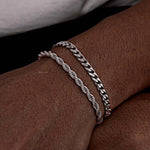 Pulseiras de Corrente em Aço inoxidável Masculinas, Pulseira em Aço Inox, Pulseira Masculina Prata, Pulseira Masculina Dourada, Pulseiras de Corrente Masculinas, Loja Acessora