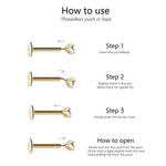 Brinco Aço Inox, Brinco Aço Inoxidável, Brinco Pequeno Aço Inox, Brinco Minúsculo Aço Inox Brinco Prata, Brinco Mini Ponto de Luz Aço Inox, Loja Acessora