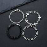 Pulseira Masculina de Aço Inoxidável, Pulseira masculina de Aço Inox, Pulseira de Aço Inox, Pulseira Masculina, Loja Acessora