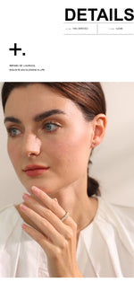 Yhpup anel brilhante de aço inoxidável, delicado, coração brilhante, zircônia cúbica, moda feminina, temperamento de alta qualidade, joias premium