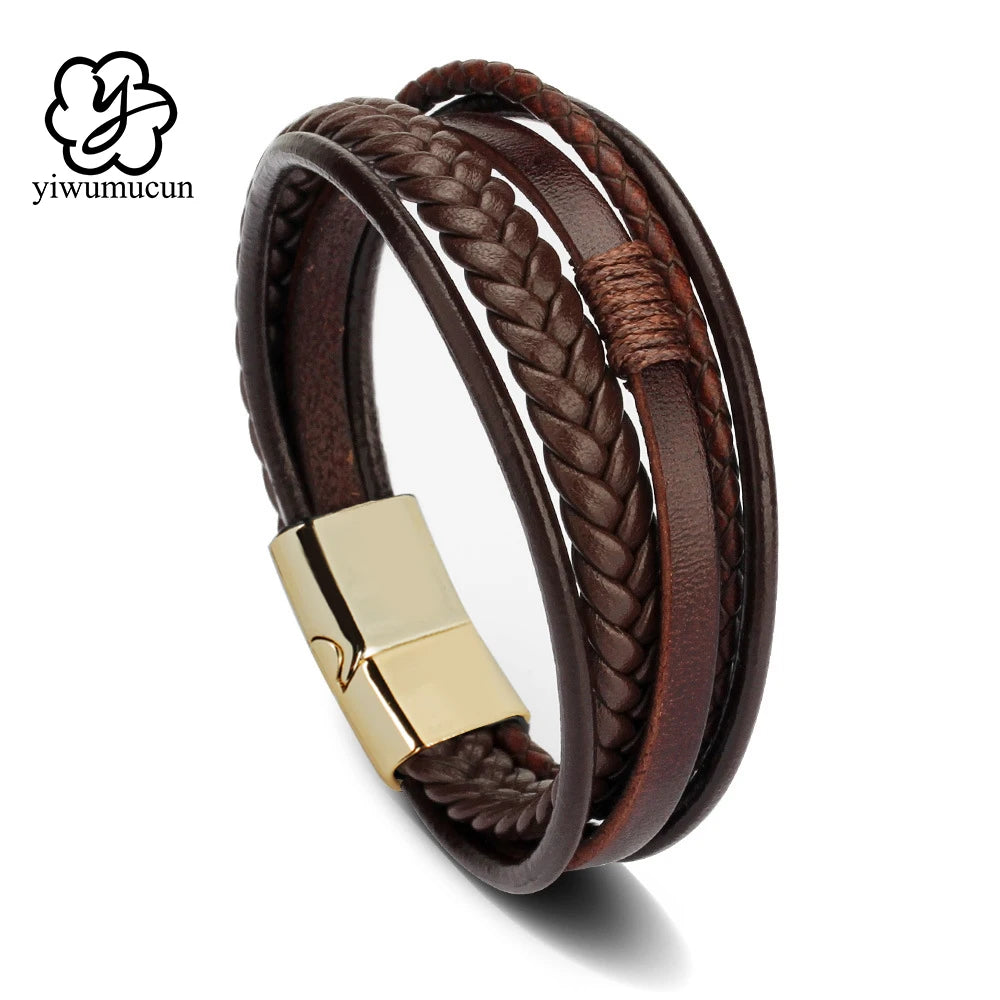 Pulseira de Couro Trançado, Pulseira de Couro, Pulseira de Couro Masculina, Pulseira Life Trançada em Couro, Pulseira Masculina Couro Trançado, Loja Acessora 