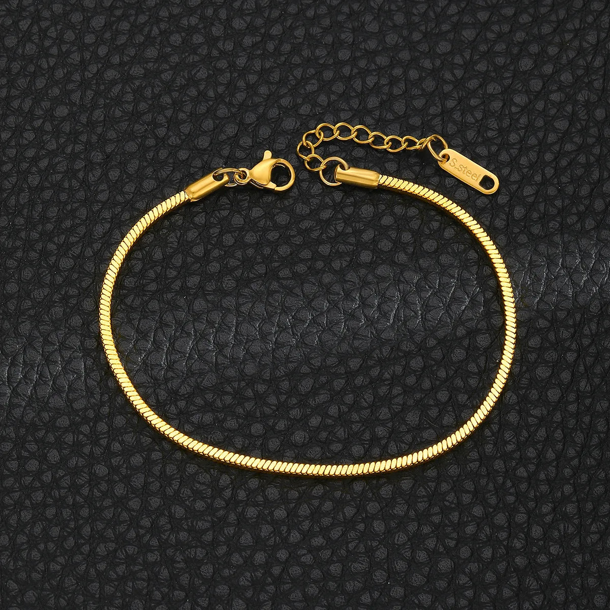 Pulseira Fina Unissex Aço Inoxidável, Pulseira Prata, Pulseira fina, Pulseira Aço Inox, Pulseira Unissex, Loja Acessora 