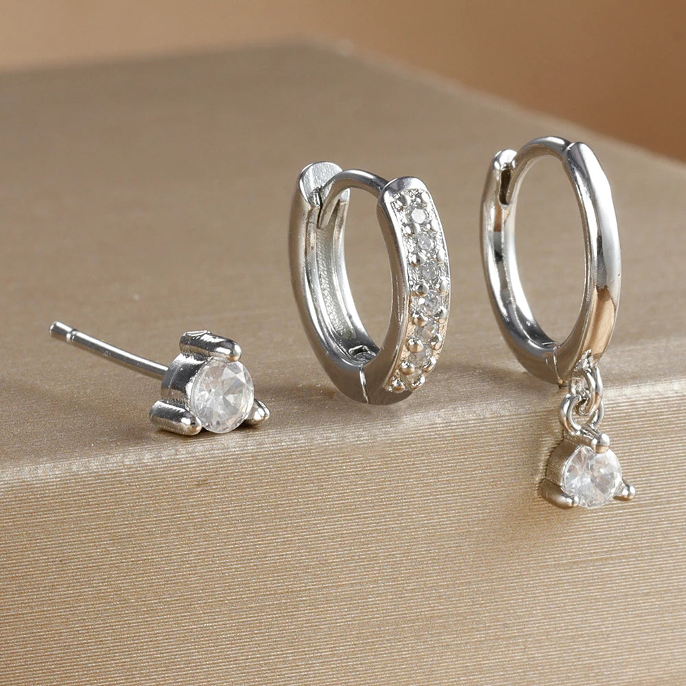 Conjunto de Brincos de Estrela Banhado a Ouro 18K, Conjunto de Brincos, Brinco de Estrela, Brinco de Estrela Banhado a ouro, Brinco banhado a ouro, Loja Acessora 