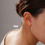 Brinco de Prata Esterlina, Brinco de Prata, Brinco com Zircônia, Brinco Life Petit, Brinco Prata Ponto de Luz, Loja Acessora 