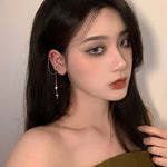 Brinco Estrela, Brinco Clipe Estrela, Brinco de Estrela, Brinco Estrela Com Borla, Brinco de Estrela Prata, Brinco Life Estrela, Falso piercing Loja Acessora 