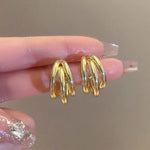 Brincos de Argola Geométricos, Brincos de Argola, Brincos Geométricos, Brinco Dourado, Brincos Dourados, Brinco de ferro, Brincos de Ferro, Loja Acessora 