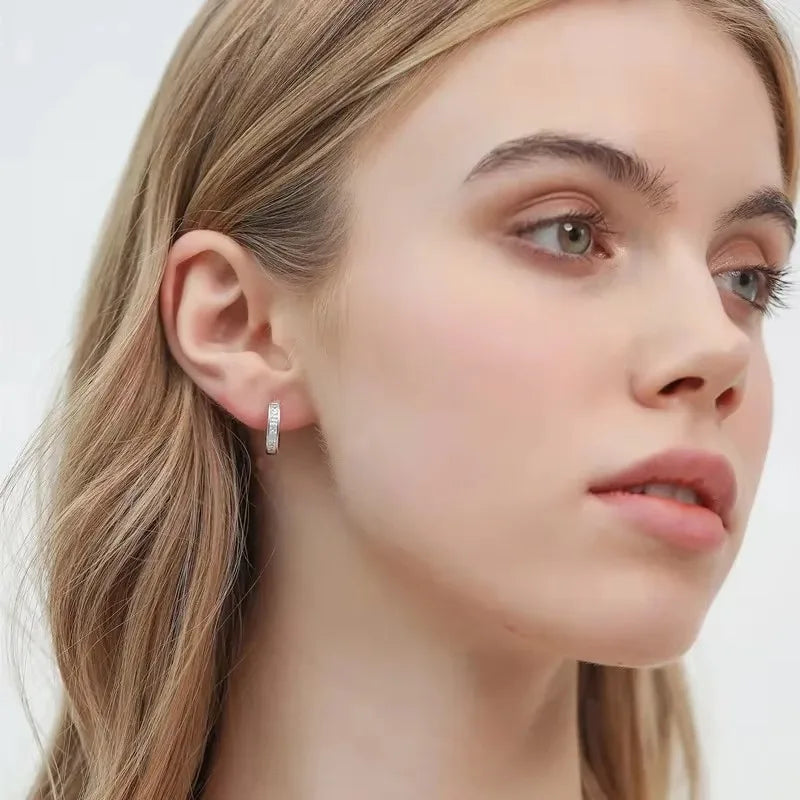 Brincos de Zircão em Prata 925, Brinco de Zircão, Brincos de Prata, Brinco em Prata 925, Brincos de Prata 925, Brinco de Zircão em Prata, Loja Acessora