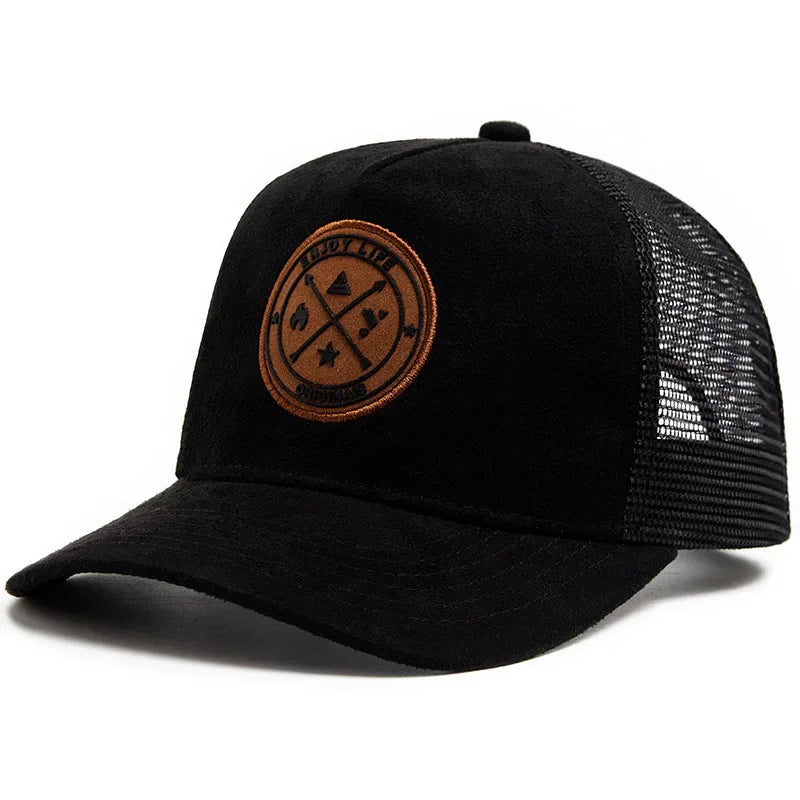 Boné de Malha Unissex Snapback - Estilo e Conforto ao Ar Livre