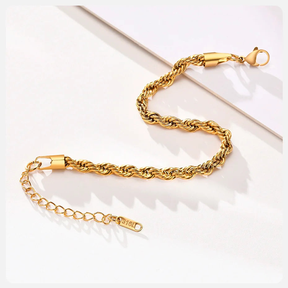 Pulseira Masculina Aço Inox, Pulseira Prata, Pulseira Masculina de Corrente, Pulseira de Aço Inox, Pulseira Masculina em Aço inoxidável, Loja Acessora 