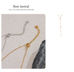 Colar Longo Fino em Aço Inoxidável, Colar Feminino, Colar Fino em Aço Inox, Colar de Aço Inoxidável 