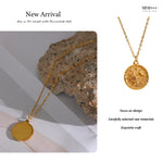 Colar Pingente Celestial Banhado a Ouro 18K, Colar Pingente banhado a ouro, Colar Feminino, Colar Dourado, Cordão Feminino, Cordão Pingente Banhado a Ouro, Loja Acessora