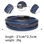 Pulseira de Couro Trançado, Pulseira de Couro, Pulseira de Couro Masculina, Pulseira Life Trançada em Couro, Pulseira Masculina Couro Trançado, Loja Acessora 