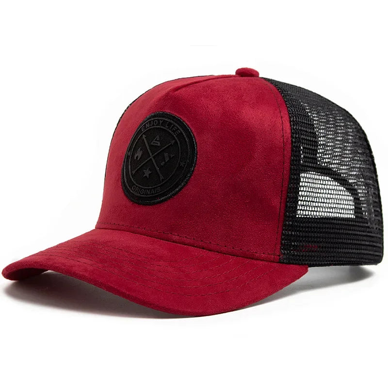 Boné de Malha Unissex Snapback - Estilo e Conforto ao Ar Livre