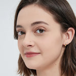 Brinco Aço Inox, Brinco Aço Inoxidável, Brinco Pequeno Aço Inox, Brinco Minúsculo Aço Inox Brinco Prata, Brinco Mini Ponto de Luz Aço Inox, Loja Acessora